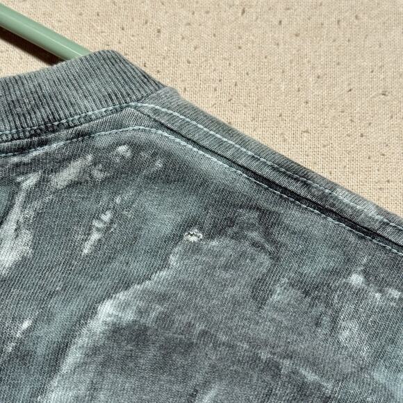 Vintage 90s Fruit Of The Loom Alligator Tie Dye Men's XL T-Shirt Made In USA - Picture 8 of 8